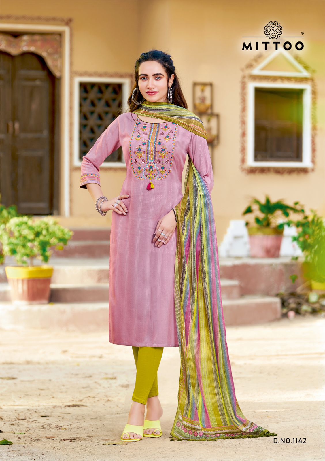 Mittoo Khwaish Rayon Readymade Suits Catalog
